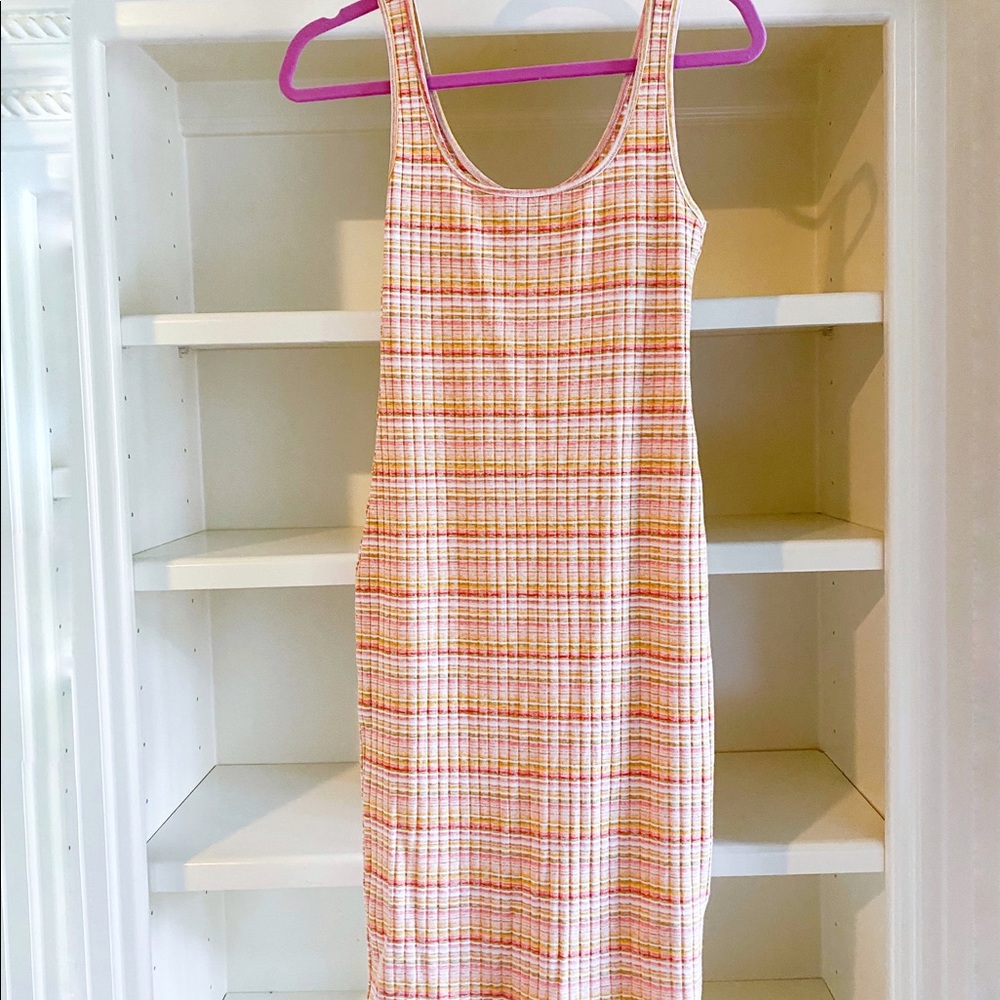 Pastel midi dress